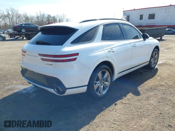 2022 Genesis GV70 Sport z VIN KMUMCDTC4NU039497, wystawiony jako IAAI lot #41668778 z przebiegiem 31 545 mil mil oraz . Historia ofert i sprzedaży dostępna na DreamBid. Obrazek 4.