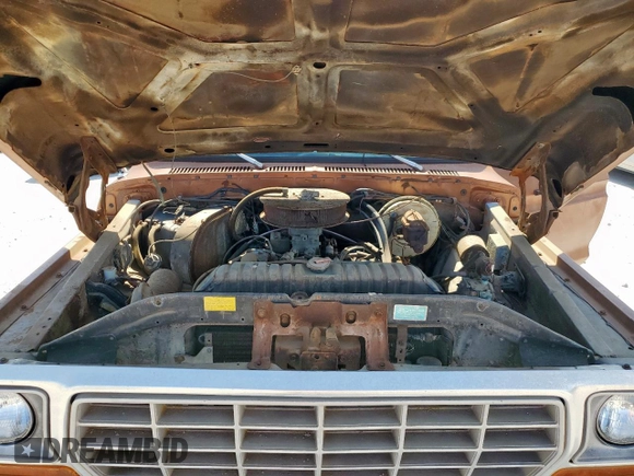 1978 Ford F-150 with VIN F14HRCG4756, listed as a Copart auction lot 59970475 with 55,026 mi miles and Clean title. Bid and sale history available at DreamBid. Image 11.