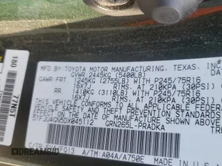 2013 Toyota Tacoma PreRunner z VIN 5TFJU4GN5DX045112, wystawiony jako Copart lot #52278955 z przebiegiem 160 550 mil mil oraz Szkoda całkowita • Salvage title. Historia ofert i sprzedaży dostępna na DreamBid. Obrazek 14.