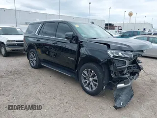 2023 Chevrolet Tahoe LS with VIN 1GNSCMKD9PR157174, listed as a IAAI auction lot 40299056 with 25,588 mi miles and . Bid and sale history available at DreamBid. Image 1.