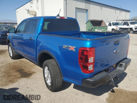 2022 Ford Ranger XL with VIN 1FTER4EH1NLD03330, listed as a Copart auction lot 52520315 with 26,574 mi miles and Salvage title. Bid and sale history available at DreamBid. Image 2.