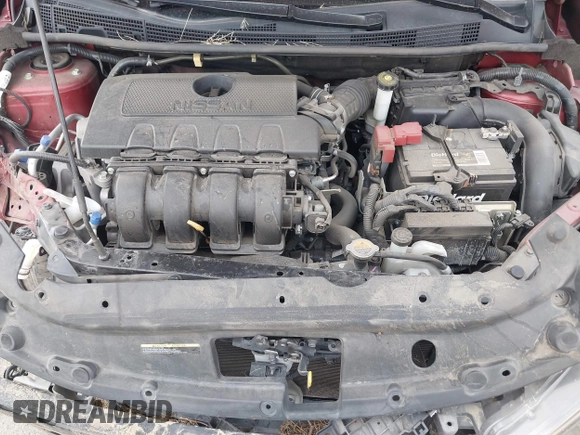 2019 Nissan Sentra SV with VIN 3N1AB7AP0KY411381, listed as a IAAI auction lot 41912348 with 61,965 mi miles and . Bid and sale history available at DreamBid. Image 10.