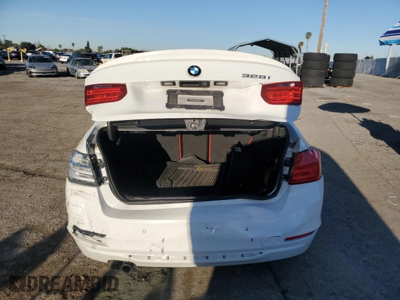 2015 BMW 3 Series 328i with VIN WBA3A5C5XFF610652, listed as a Copart auction lot 48208295 with 88,194 mi miles and Salvage Title. Bid and sale history available at carsss.com. Image 6.