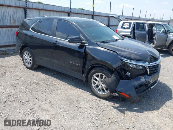 2022 Chevrolet Equinox LT z VIN 3GNAXKEV3NL281177, wystawiony jako IAAI lot #42020213 z przebiegiem 80 033 mil mil oraz . Historia ofert i sprzedaży dostępna na DreamBid. Obrazek 1.