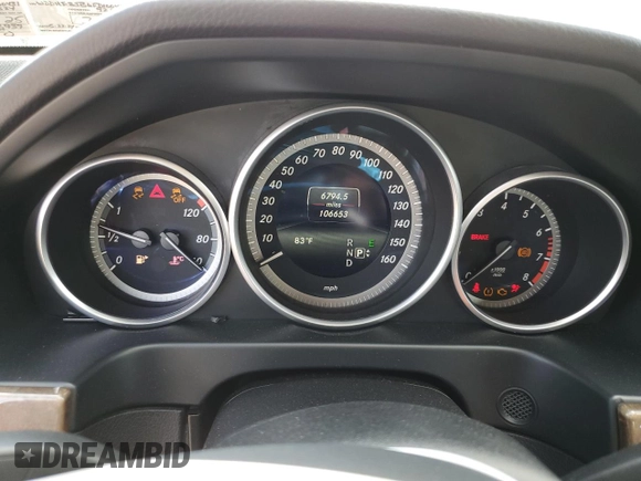 2015 Mercedes-Benz E 350 Luxury with VIN WDDHF8JB6FB100431, listed as a Copart auction lot 56110925 with 106,653 mi miles and Salvage title. Bid and sale history available at DreamBid. Image 9.