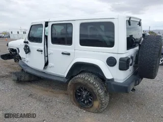 2019 Jeep Wrangler Unlimited Sport with VIN 1C4HJXDG0KW505973, listed as a IAAI auction lot 41736235 with 118,867 mi miles. Bid and sale history available at carsss.com. Image 3.