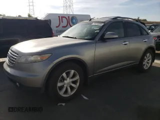 2005 Infiniti FX35 with VIN JNRAS08U65X109597, listed as a Copart auction lot 74576584 with 198,733 mi miles and Salvage Title. Bid and sale history available at carsss.com. Image 1.