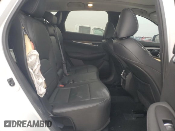 2023 Infiniti QX50 Luxe with VIN 3PCAJ5BA8PF121360, listed as a Copart auction lot 42991135 with 16,340 mi miles and Salvage title. Bid and sale history available at DreamBid. Image 12.