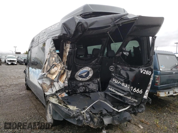 2024 Mercedes-Benz Sprinter Passenger with VIN W1Z4NGHY7RT177962, listed as a Copart auction lot 72429474 with Not Provided miles and Salvage Title. Bid and sale history available at carsss.com. Image 6.