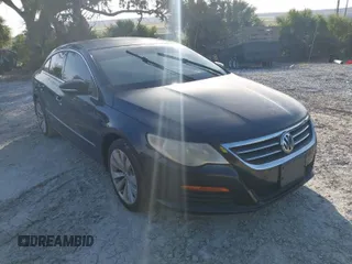 2012 Volkswagen CC Sport PZEV with VIN WVWMP7AN8CE516033, listed as a IAAI auction lot 42081542 with 168,497 mi miles. Bid and sale history available at carsss.com. Image 1.