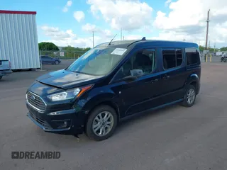 2021 Ford Transit Connect XLT with VIN NM0GS9F27M1500434, listed as a IAAI auction lot 39234991 with 25,883 mi miles and . Bid and sale history available at DreamBid. Image 18.
