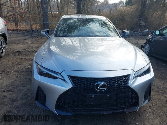 2023 Lexus IS 350 F Sport with VIN JTHGZ1E2XP5027982, listed as a IAAI auction lot 41906994 with 13,344 mi miles and . Bid and sale history available at DreamBid. Image 6.