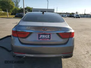 2016 Kia K900 Luxury with VIN KNALU4D3XG6031483, listed as a Copart auction lot 82570674 with 92,402 mi miles and Salvage Title. Bid and sale history available at carsss.com. Image 6.
