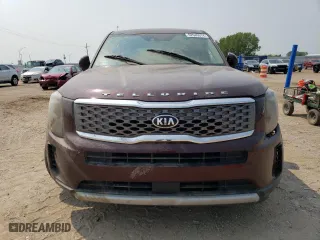 2020 Kia Telluride LX with VIN 5XYP24HC8LG038038, listed as a Copart auction lot 62649514 with 0 mi miles and Salvage Title. Bid and sale history available at carsss.com. Image 5.