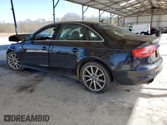 2014 Audi A4 Premium Plus with VIN WAUFFAFL3EN011873, listed as a Copart auction lot 46426155 with 138,338 mi miles and Salvage Title. Bid and sale history available at carsss.com. Image 2.