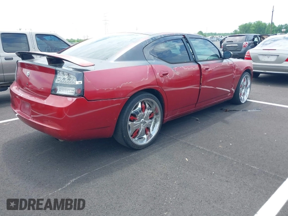 2007 Dodge Charger with VIN 2B3KA43G27H605392, listed as a IAAI auction lot 42082808 with Not Provided miles and . Bid and sale history available at carsss.com. Image 4.