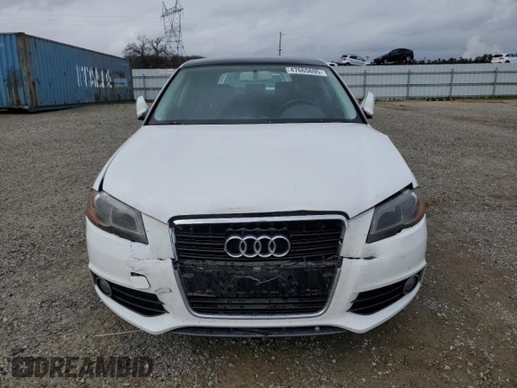 2011 Audi A3 Premium Plus with VIN WAUKEAFM6BA010052, listed as a Copart auction lot 47665695 with 150,840 mi miles and Salvage title. Bid and sale history available at DreamBid. Image 5.