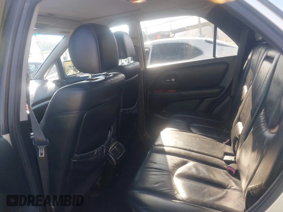 2001 Lexus RX 300 with VIN JTJGF10UX10101387, listed as a IAAI auction lot 42510195 with 327,822 mi miles and . Bid and sale history available at DreamBid. Image 8.