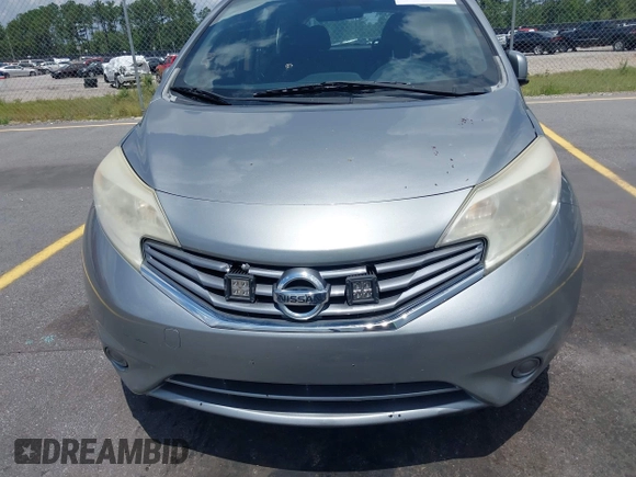 2014 Nissan Note S Plus with VIN 3N1CE2CP2EL374593, listed as a IAAI auction lot 42762456 with 150,488 mi miles and . Bid and sale history available at DreamBid. Image 6.
