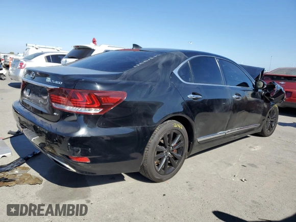 2014 Lexus LS 460 with VIN JTHCL5EFXE5021526, listed as a Copart auction lot 64903394 with 169,683 mi miles and Clean title. Bid and sale history available at DreamBid. Image 3.