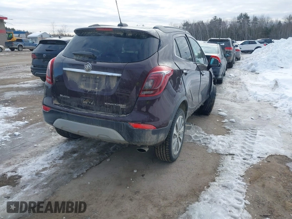 2017 Buick Encore Preferred with VIN KL4CJESBXHB086398, listed as a IAAI auction lot 41621018 with 93,206 mi miles and . Bid and sale history available at carsss.com. Image 4.