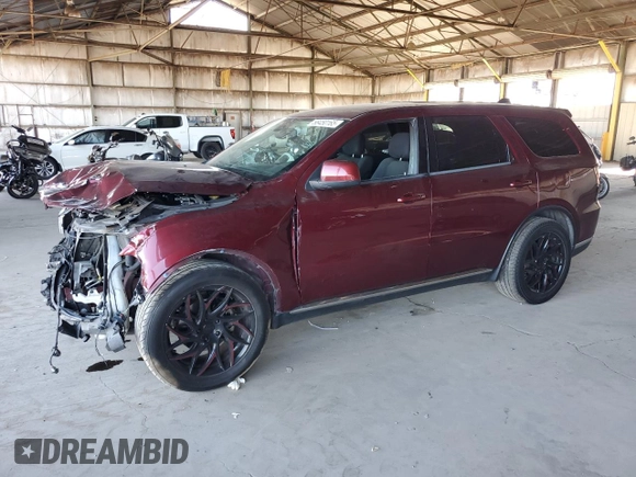 2020 Dodge Durango SXT with VIN 1C4RDHAGXLC352818, listed as a Copart auction lot 58450165 with Not provided miles and Salvage title. Bid and sale history available at DreamBid. Image 1.