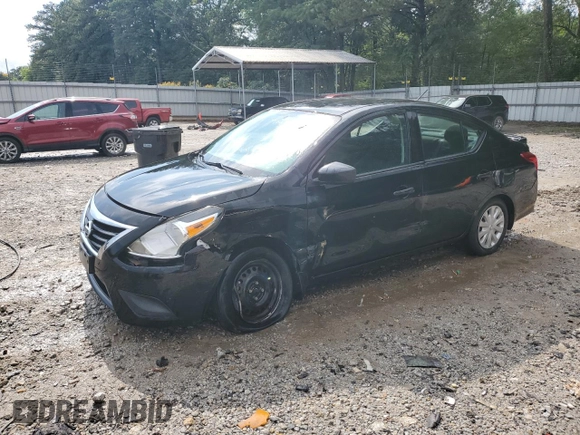 2016 Nissan Versa S Plus с VIN 3N1CN7AP4GL855965, выставлен на аукционе Copart как лот 59712035 с пробегом 185 490 миль миль и Списание • Salvage title. История ставок и продаж доступна на DreamBid. Изображение 1.