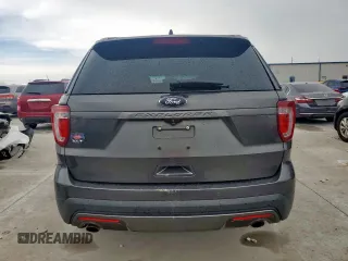 2017 Ford Explorer XLT with VIN 1FM5K7D86HGA69038, listed as a Copart auction lot 60349135 with 139,562 mi miles and Salvage title. Bid and sale history available at DreamBid. Image 6.