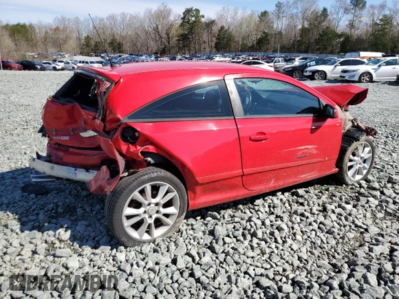 2008 Saturn Astra XR with VIN W08AT271485077788, listed as a Copart auction lot 50408695 with 119,806 mi miles and Salvage Title. Bid and sale history available at DreamBid. Image 3.