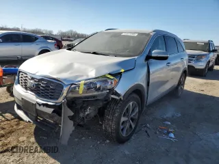 2019 Kia Sorento EX V6 with VIN 5XYPHDA53KG448836, listed as a Copart auction lot 41877205 with 88,422 mi miles and Salvage Title. Bid and sale history available at carsss.com. Image 1.