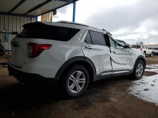 2020 Ford Explorer Platinum with VIN 1FM5K8HC8LGA91359, listed as a Copart auction lot 45890335 with 0 mi miles and Salvage Title. Bid and sale history available at carsss.com. Image 3.