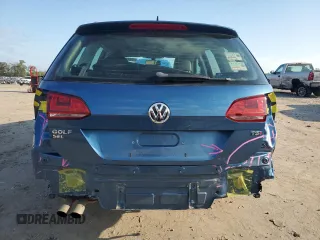 2017 Volkswagen Golf SportWagen S with VIN 3VWC17AU1HM543092, listed as a Copart auction lot 73727304 with 78,654 mi miles and Salvage Title. Bid and sale history available at carsss.com. Image 6.