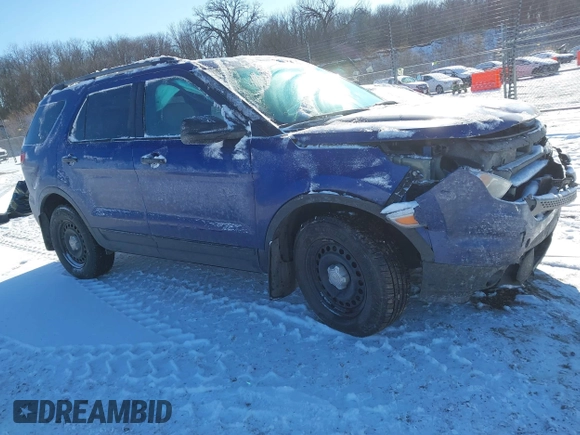 2014 Ford Explorer with VIN 1FM5K8B81EGB50064, listed as a IAAI auction lot 41399808 with 184,632 mi miles and . Bid and sale history available at carsss.com. Image 1.