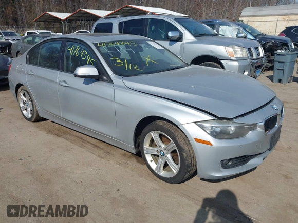 2012 BMW 3 Series 328i with VIN WBA3A5C59CF349364, listed as a IAAI auction lot 41764345 with 187,221 mi miles and . Bid and sale history available at carsss.com. Image 1.