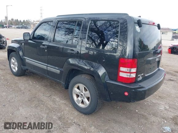 2012 Jeep Liberty Sport with VIN 1C4PJMAK8CW155559, listed as a IAAI auction lot 42131013 with 127,916 mi miles. Bid and sale history available at carsss.com. Image 3.