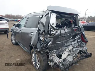 2017 Nissan Rogue SV with VIN KNMAT2MV2HP599368, listed as a IAAI auction lot 42006387 with 88,217 mi miles. Bid and sale history available at carsss.com. Image 17.