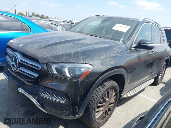 2021 Mercedes-Benz GLE 350 with VIN 4JGFB4JBXMA478109, listed as a IAAI auction lot 42083365 with 61,341 mi miles and . Bid and sale history available at DreamBid. Image 2.