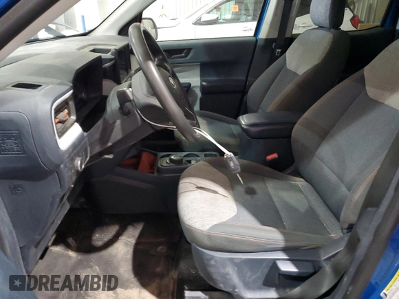2022 Ford Maverick XL with VIN 3FTTW8F91NRB01619, listed as a Copart auction lot 45320005 with 44,872 mi miles and Salvage Title. Bid and sale history available at DreamBid. Image 7.