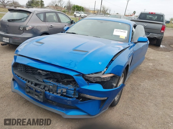 2020 Ford Mustang EcoBoost with VIN 1FA6P8TH0L5103874, listed as a IAAI auction lot 41578948 with 73,594 mi miles. Bid and sale history available at carsss.com. Image 17.