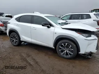 2017 Lexus NX 200t z VIN JTJBARBZ2H2146130, wystawiony jako Copart lot #53987205 z przebiegiem 108 426 mil mil oraz Szkody całkowita. Historia ofert i sprzedaży dostępna na DreamBid. Obrazek 4.