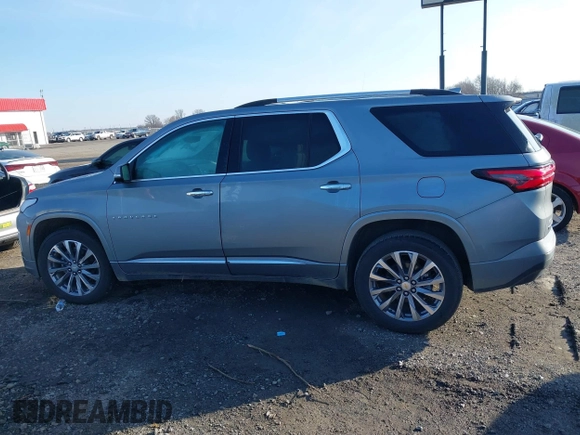 2023 Chevrolet Traverse Premier with VIN 1GNERKKW7PJ320551, listed as a IAAI auction lot 41186853 with 12,432 mi miles and . Bid and sale history available at DreamBid. Image 14.