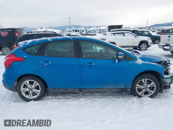 2014 Ford Focus SE with VIN 1FADP3K22EL176833, listed as a IAAI auction lot 41509937 with Not Provided miles. Bid and sale history available at carsss.com. Image 14.