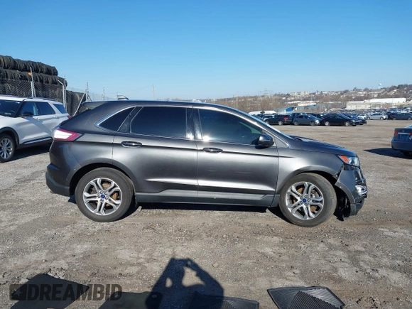 2018 Ford Edge Titanium with VIN 2FMPK4K99JBB19494, listed as a IAAI auction lot 41759517 with 87,039 mi miles. Bid and sale history available at carsss.com. Image 13.
