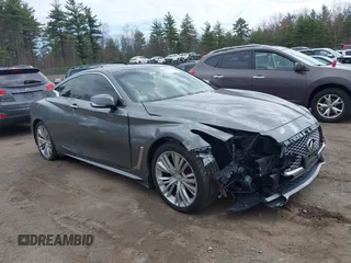 2017 Infiniti Q60 Premium z VIN JN1EV7EL5HM550031, wystawiony jako IAAI lot #41965643 z przebiegiem 61 717 mil mil oraz . Historia ofert i sprzedaży dostępna na DreamBid. Obrazek 1.