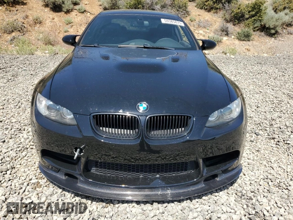 2009 BMW M3 with VIN WBSWD93529P361253, listed as a Copart auction lot 59385875 with 76,693 mi miles and Salvage title. Bid and sale history available at DreamBid. Image 5.