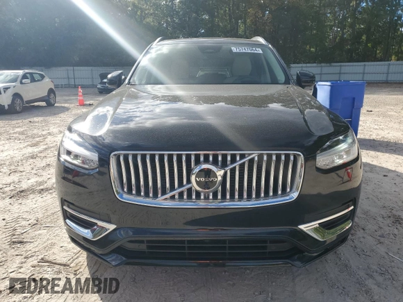 2023 Volvo XC90 Ultimate with VIN YV4062PA8P1972892, listed as a Copart auction lot 75747064 with 16,997 mi miles and Salvage Title. Bid and sale history available at carsss.com. Image 5.