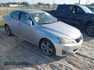 2011 Lexus IS 250 with VIN JTHBF5C26B5155853, listed as a IAAI auction lot 41495503 with 151,975 mi miles. Bid and sale history available at carsss.com. Image 1.