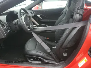 2016 Chevrolet Corvette 2LT with VIN 1G1YD3D72G5102468, listed as a Copart auction lot 74016444 with 0 mi miles and Salvage Title. Bid and sale history available at carsss.com. Image 7.