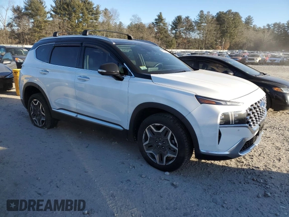 2023 Hyundai Santa Fe Hybrid Limited with VIN 5NMS5DA19PH016989, listed as a Copart auction lot 41601705 with 18,111 mi miles and Salvage Title. Bid and sale history available at carsss.com. Image 4.