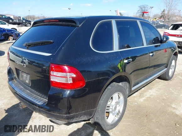 2005 Porsche Cayenne S with VIN WP1AB29P25LA65267, listed as a IAAI auction lot 41873162 with 188,413 mi miles. Bid and sale history available at carsss.com. Image 4.